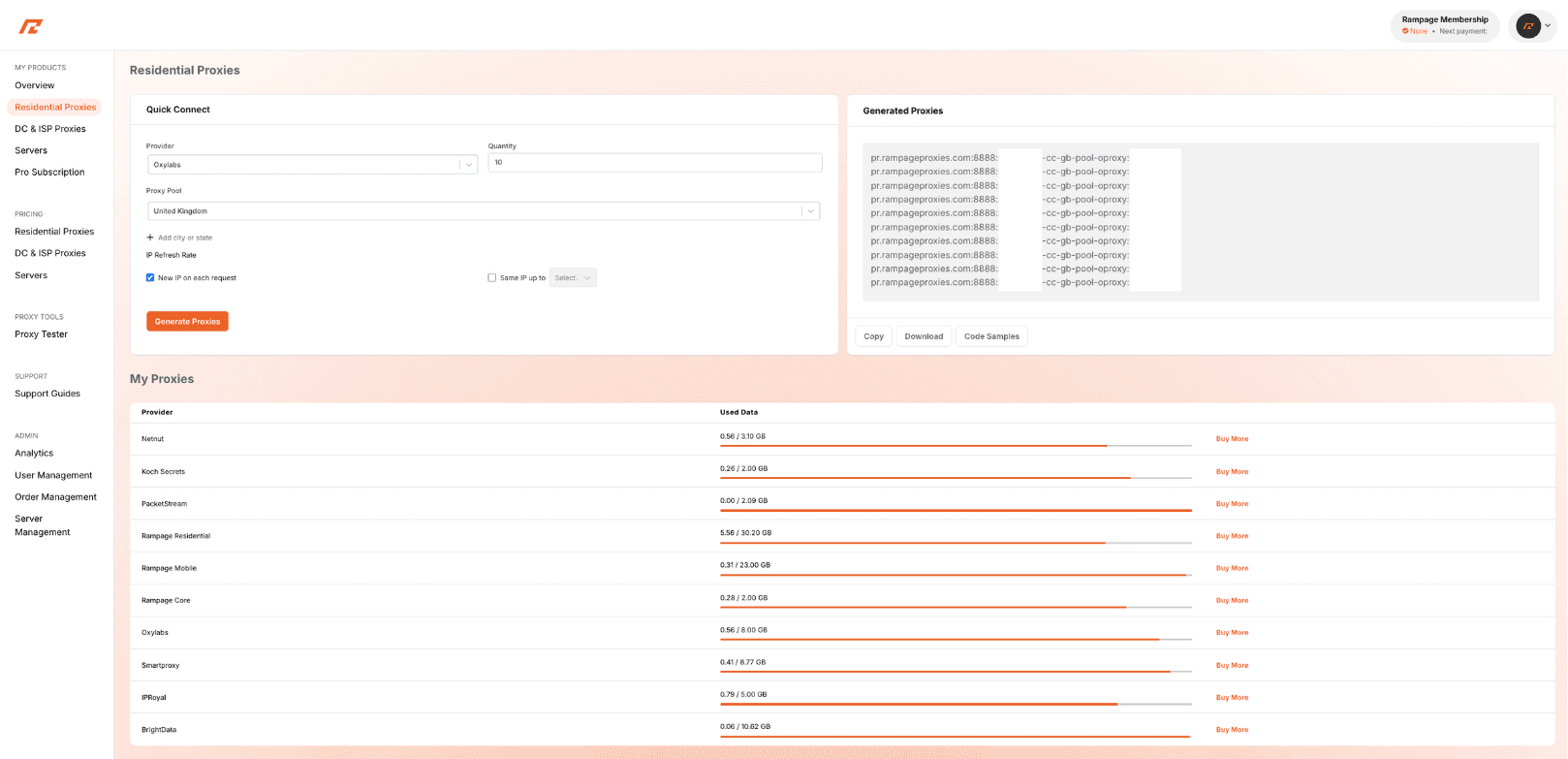 Generating Proxies